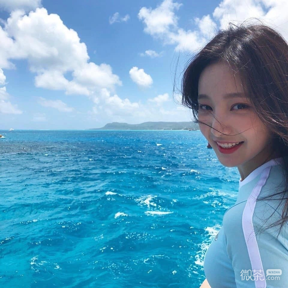 微信清新阳光漂亮女头