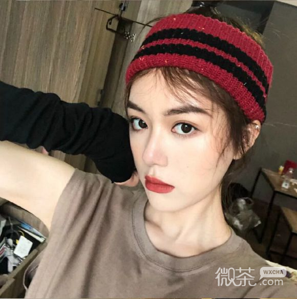 微信可爱青春阳光时尚女头