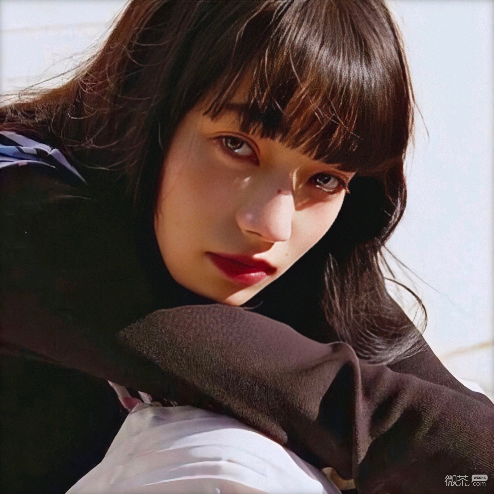 微信长发漂亮高颜值女头