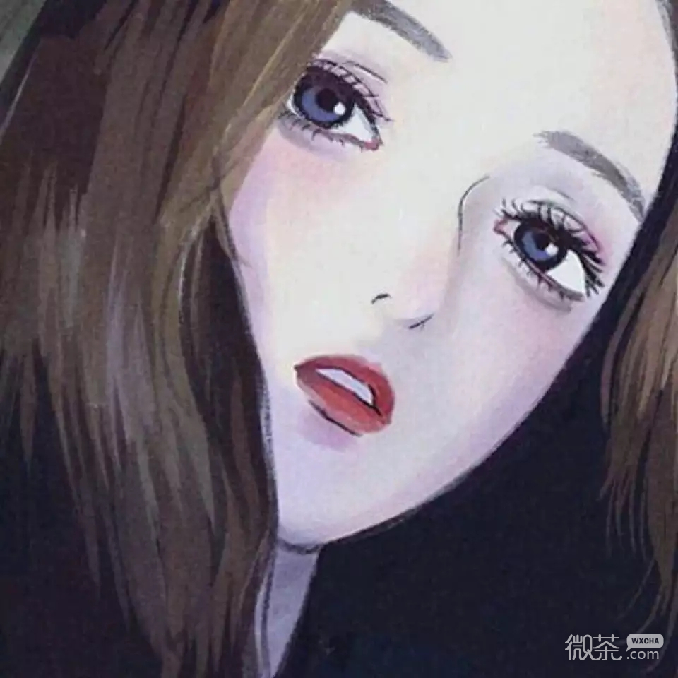微信漂亮时尚性感迷人女头