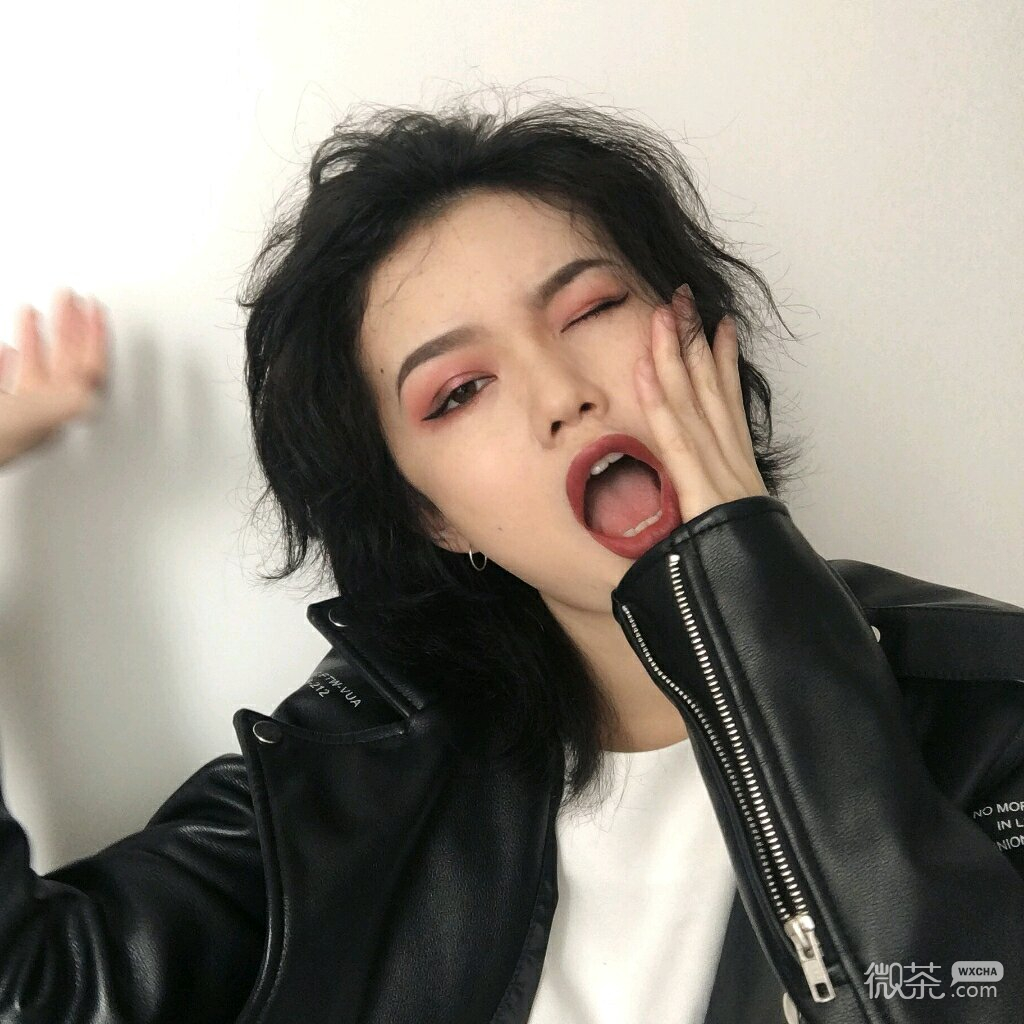 微信漂亮长发迷人女头