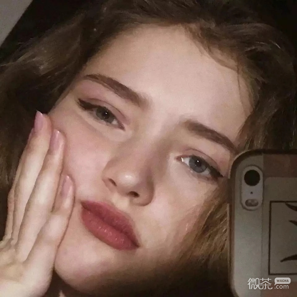 微信漂亮时尚性感迷人女头