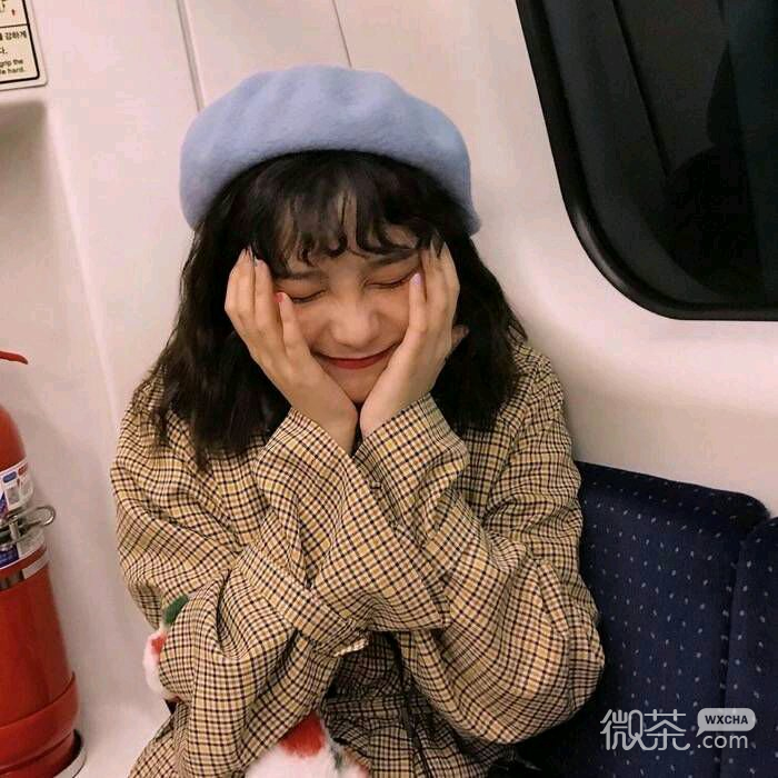 微信时尚漂亮佛系迷人女头