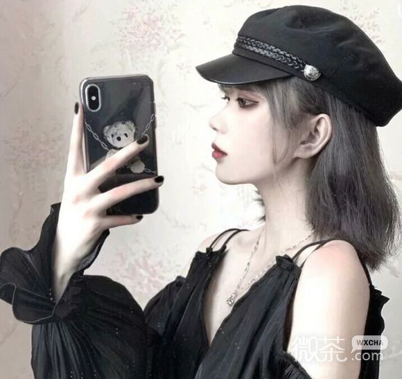 微信可爱青春阳光时尚女头