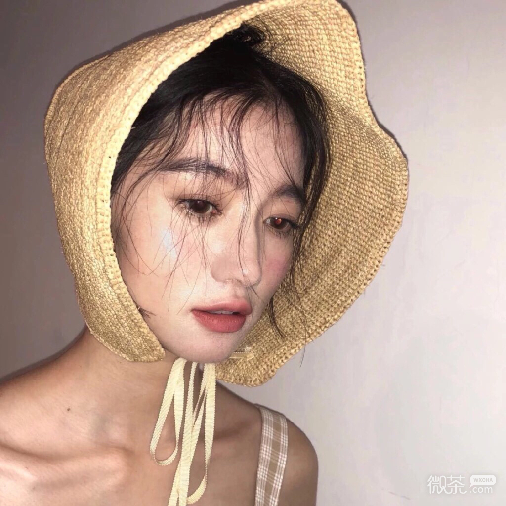 微信时尚漂亮佛系迷人女头