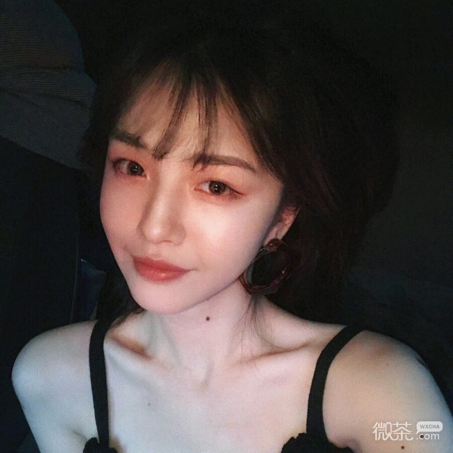 微信时尚漂亮佛系迷人女头