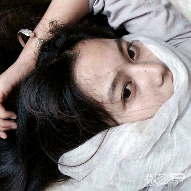 微信简洁清纯时尚长发女头