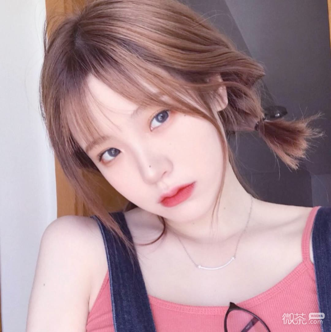 微信可爱青春阳光时尚女头