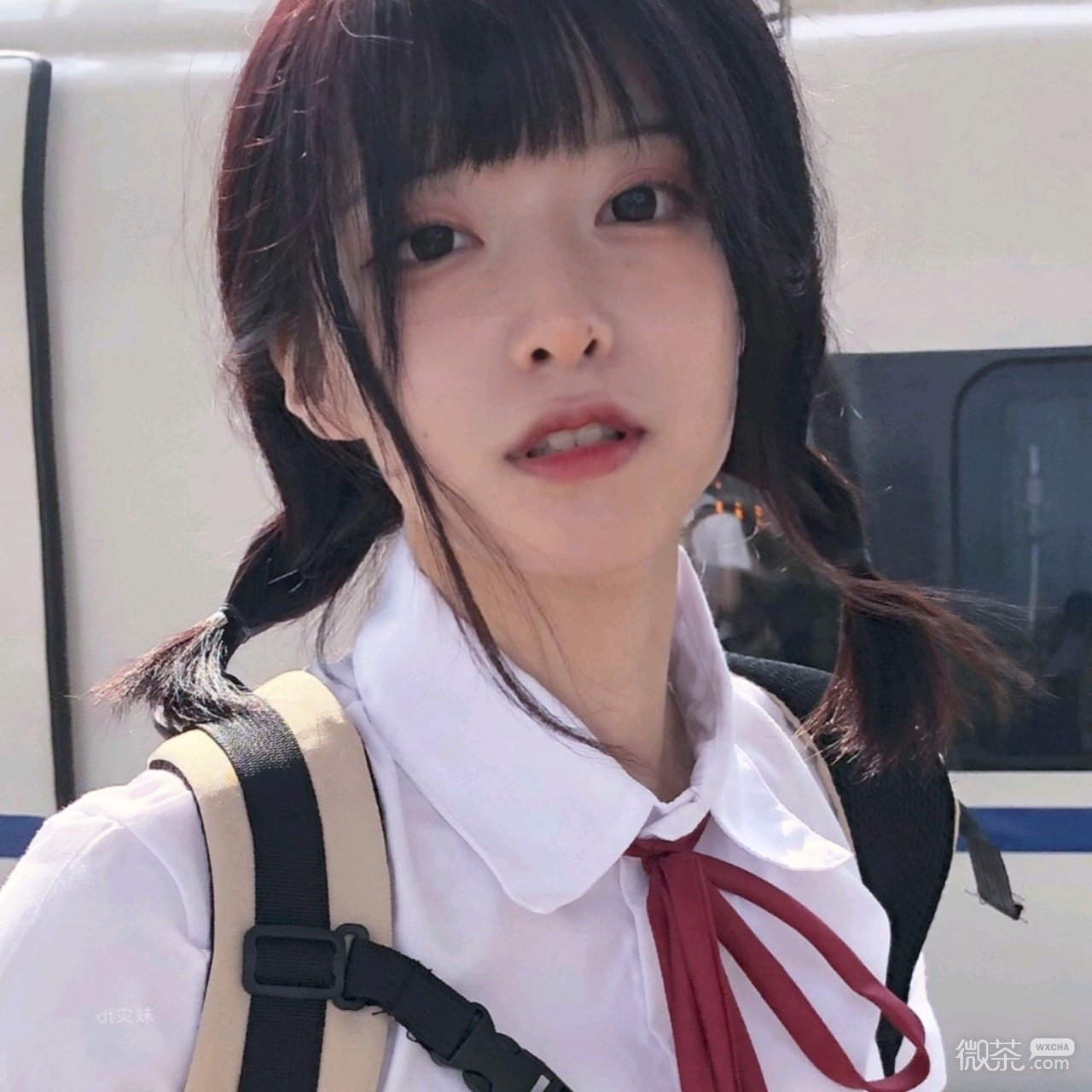 微信长发漂亮高颜值女头