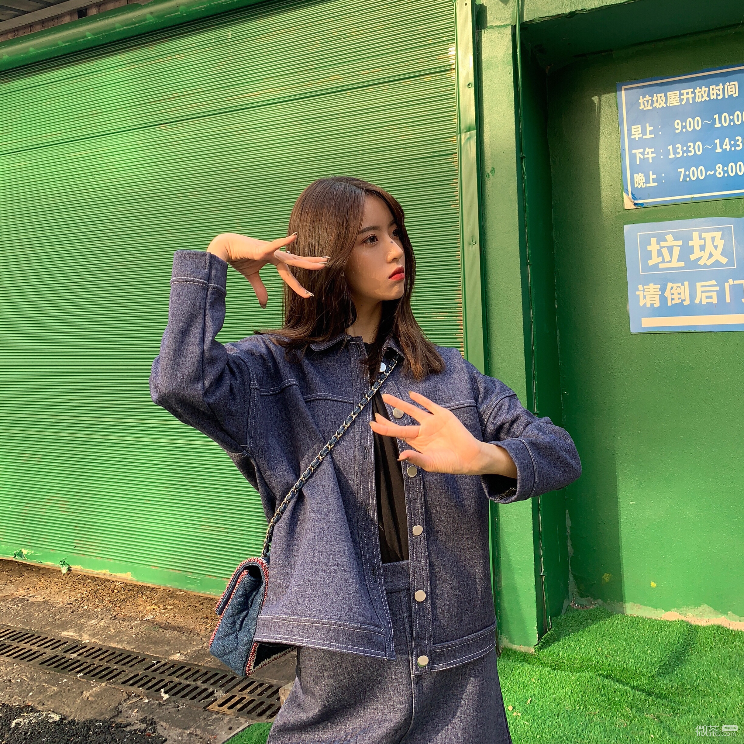 微信时尚漂亮佛系迷人女头