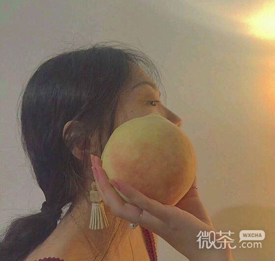 微信时尚漂亮佛系迷人女头