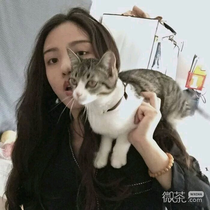 微信长发漂亮高颜值女头