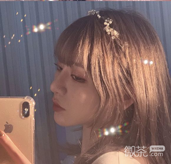 微信可爱青春阳光时尚女头