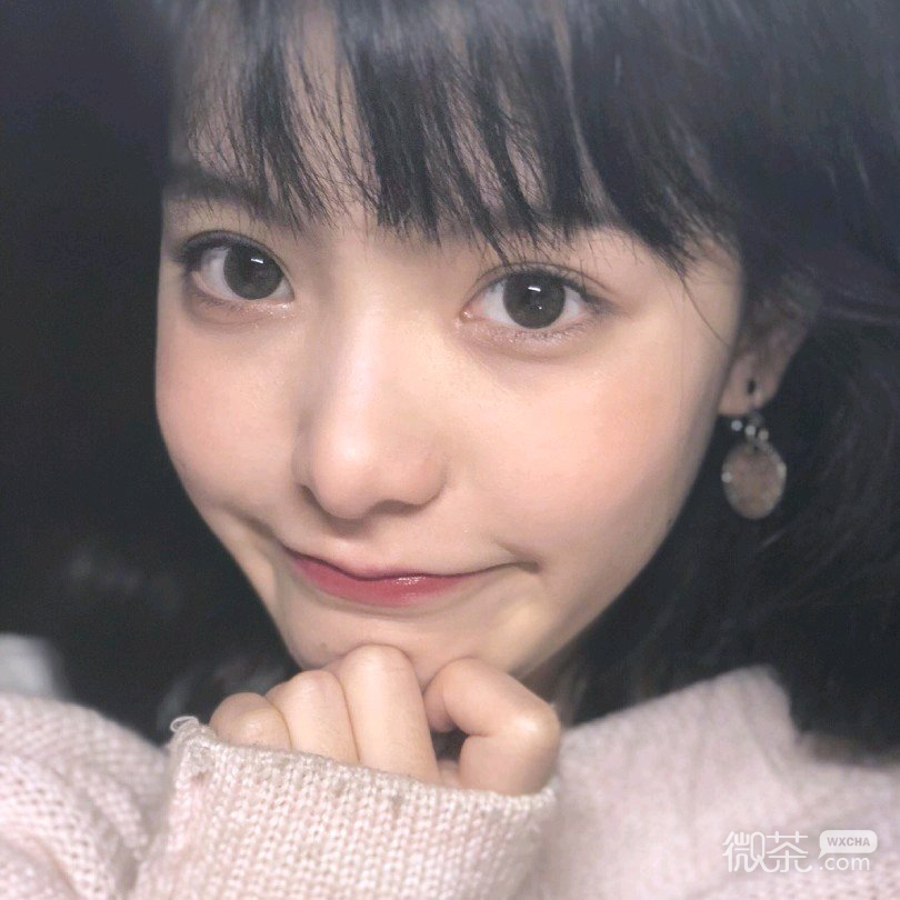微信长发漂亮高颜值女头