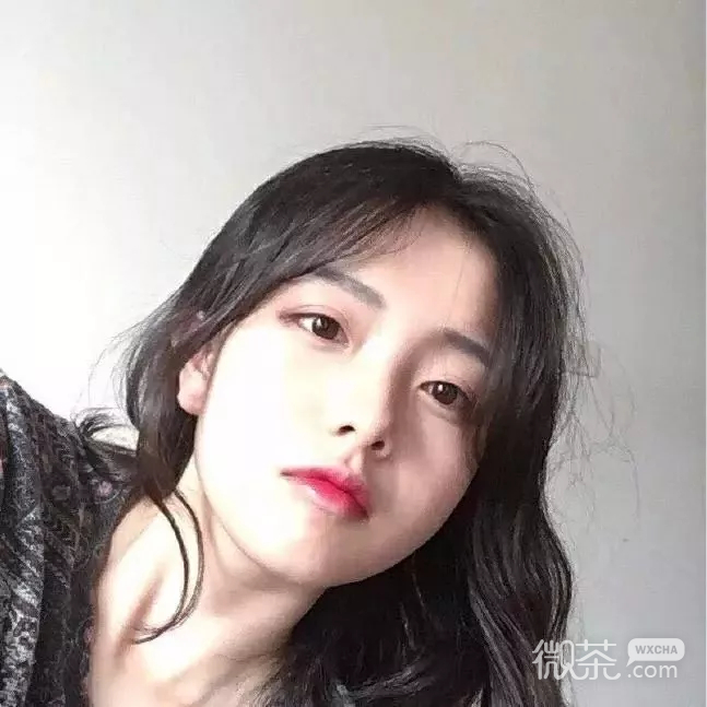 微信时尚清新漂亮女头