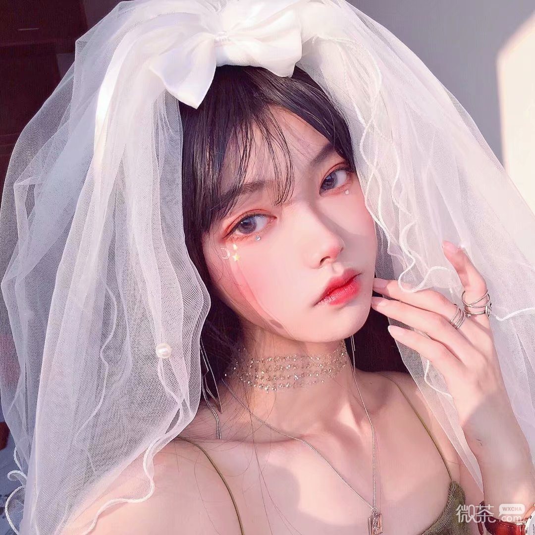 微信清新漂亮时尚迷人性感女头