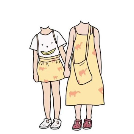 无头小人系列微信个性闺蜜图片合集下载