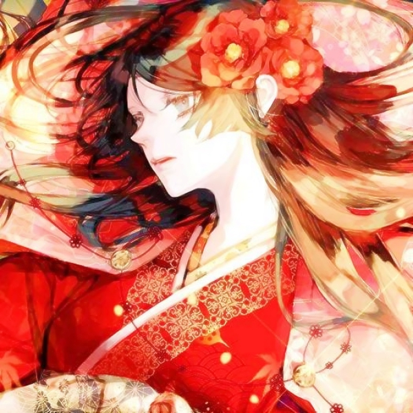 高清伤感风格的微信二次元古风女生头像下载