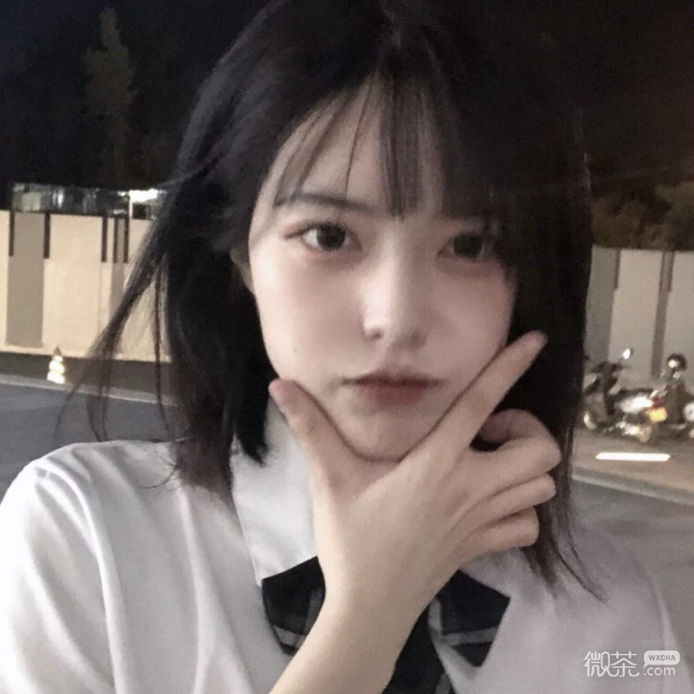 简洁个性微信女头