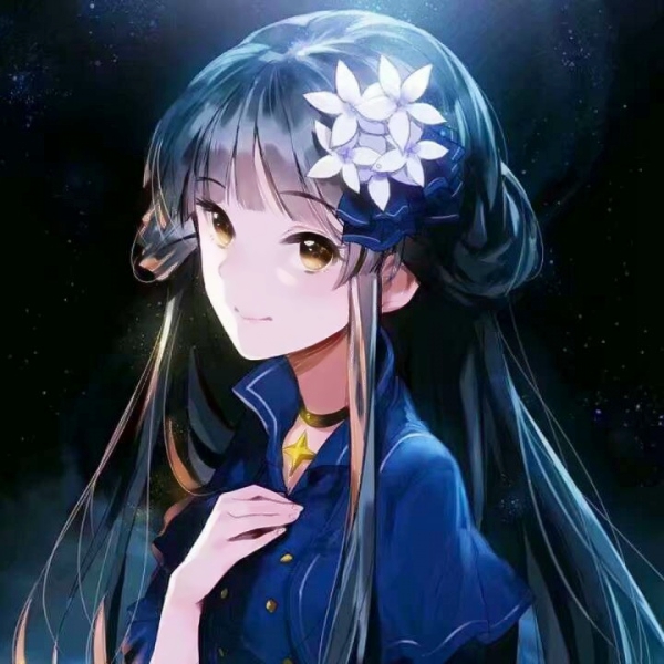 高清伤感风格的微信二次元古风女生头像下载