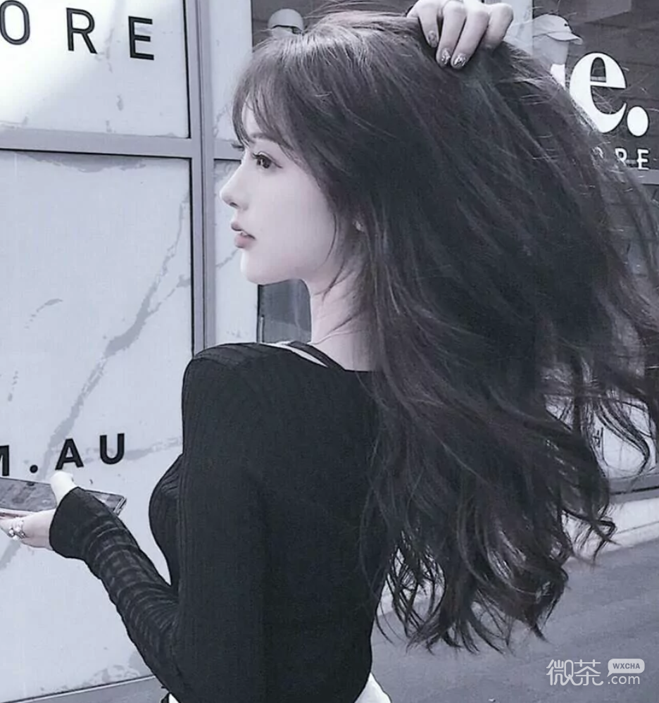 简洁个性微信女头