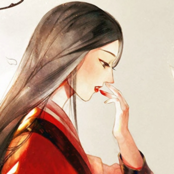 高清伤感风格的微信二次元古风女生头像下载