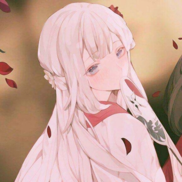 高清伤感风格的微信二次元古风女生头像下载