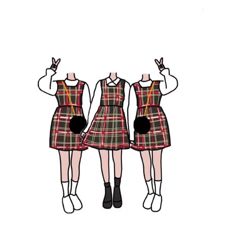 无头小人系列微信个性闺蜜图片合集下载