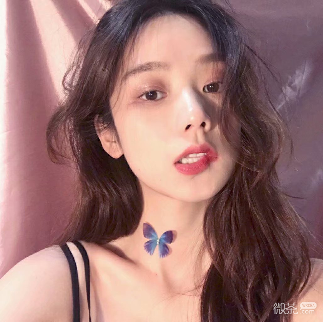 微信清新漂亮时尚迷人性感女头