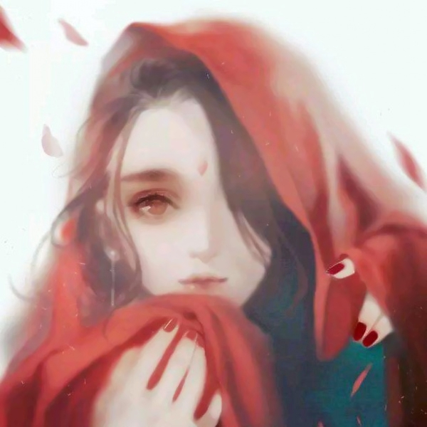 高清伤感风格的微信二次元古风女生头像下载