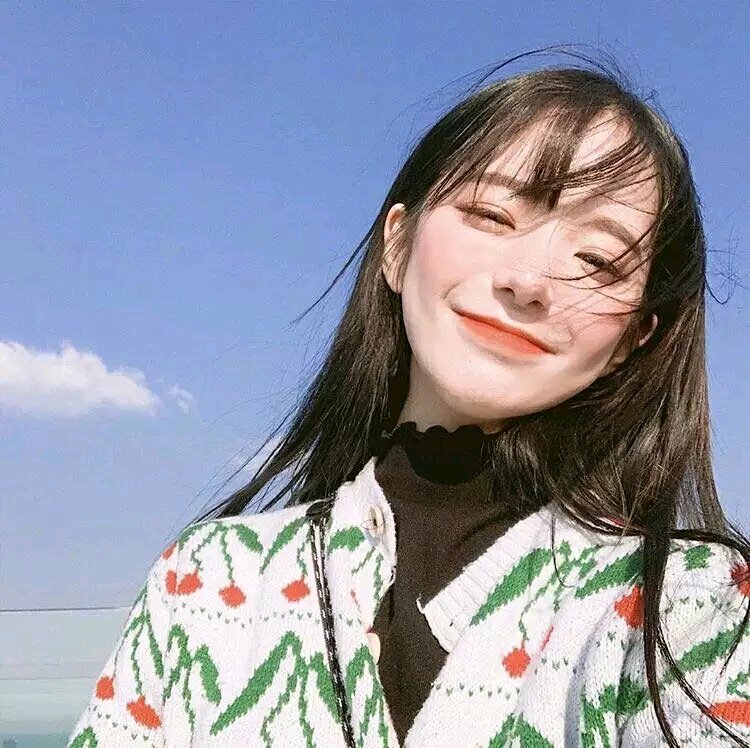 微信清新漂亮时尚迷人性感女头