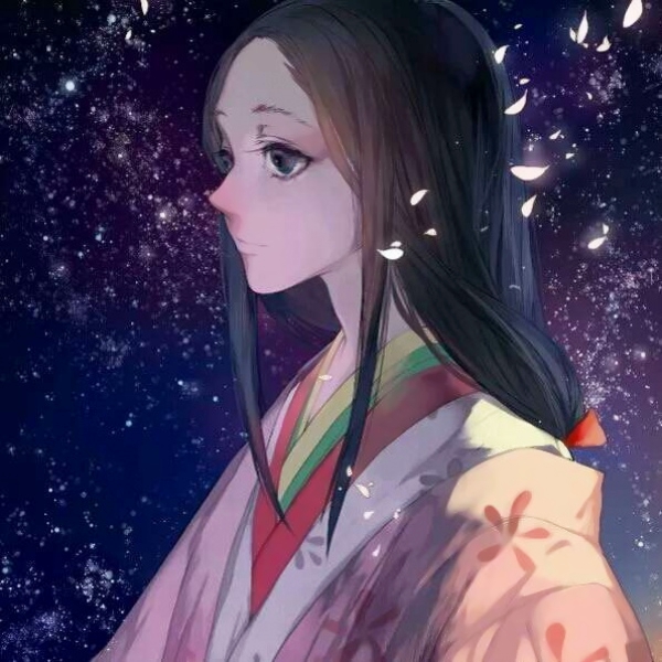 高清伤感风格的微信二次元古风女生头像下载