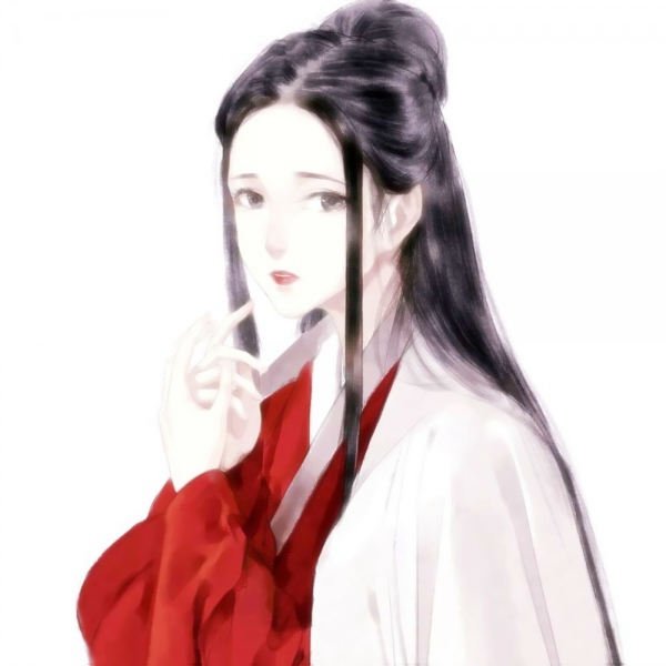 高清伤感风格的微信二次元古风女生头像下载