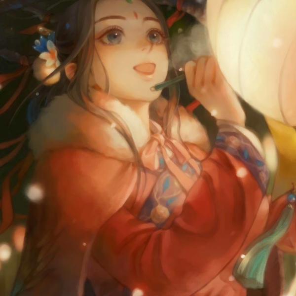 高清伤感风格的微信二次元古风女生头像下载