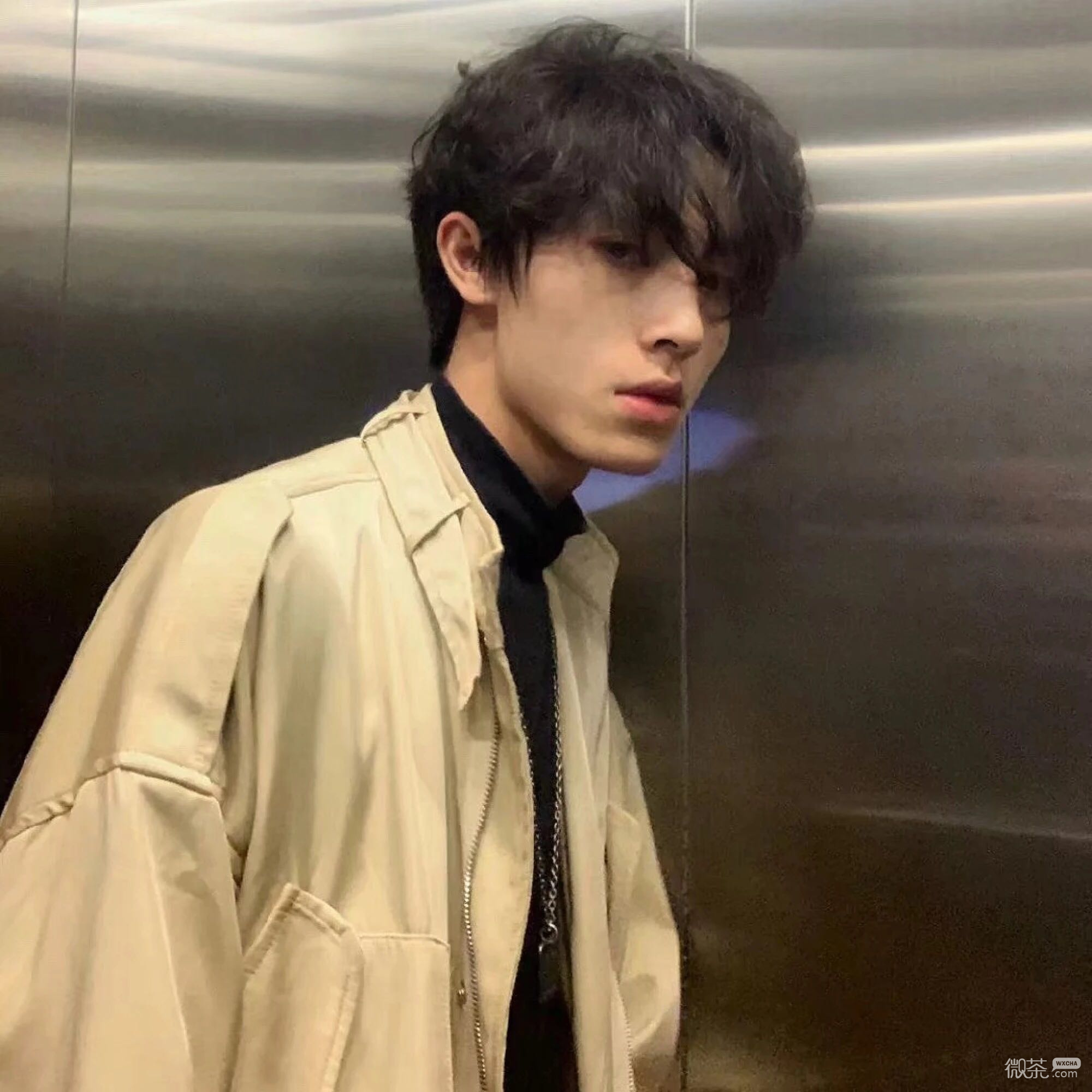 微信清新性感男头