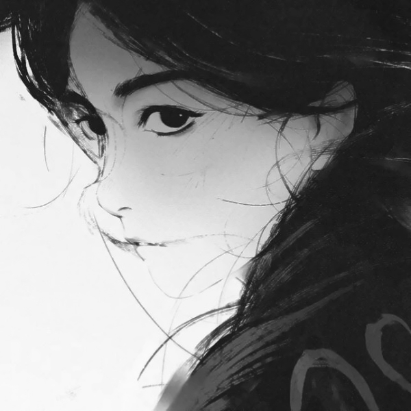 高清伤感风格的微信二次元古风女生头像下载