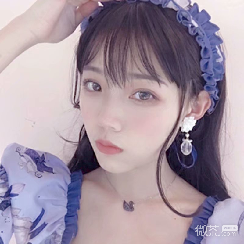 微信清新漂亮时尚迷人性感女头