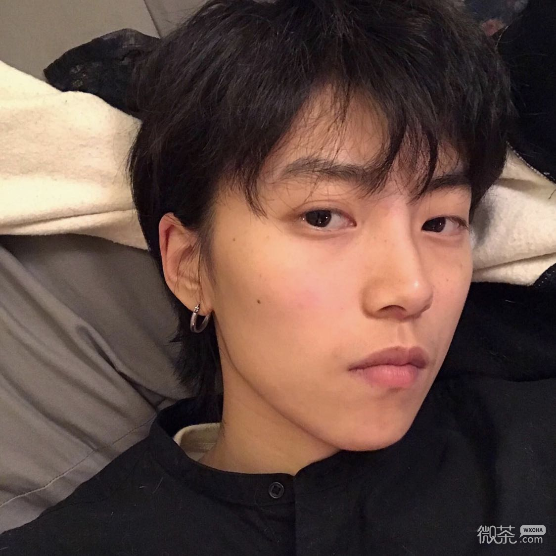 微信清新性感男头