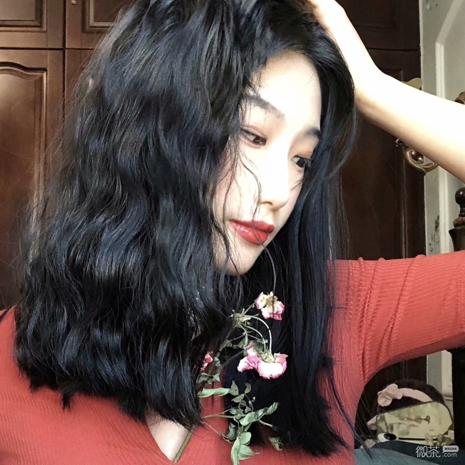 微信漂亮时尚好看女头