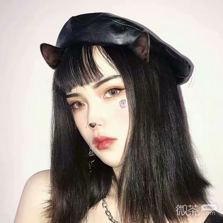 微信高颜值洒脱女头