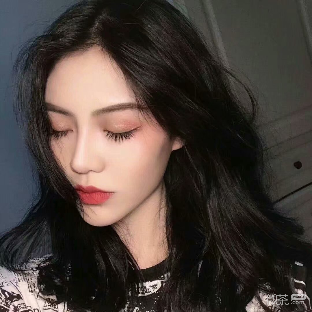微信高颜值洒脱女头