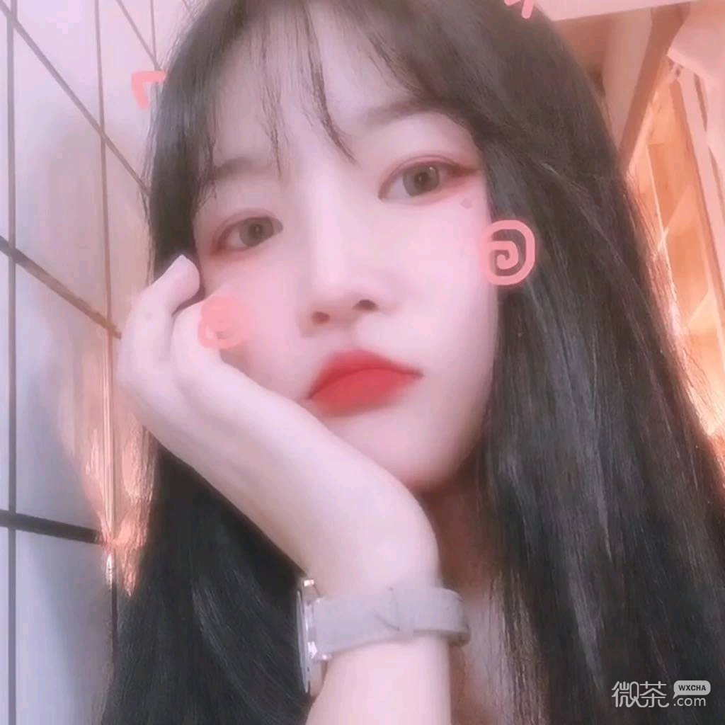 性感高颜值长发微信女头