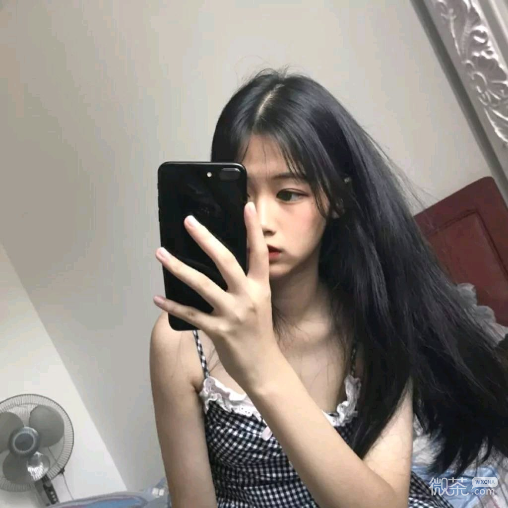 性感高颜值长发微信女头