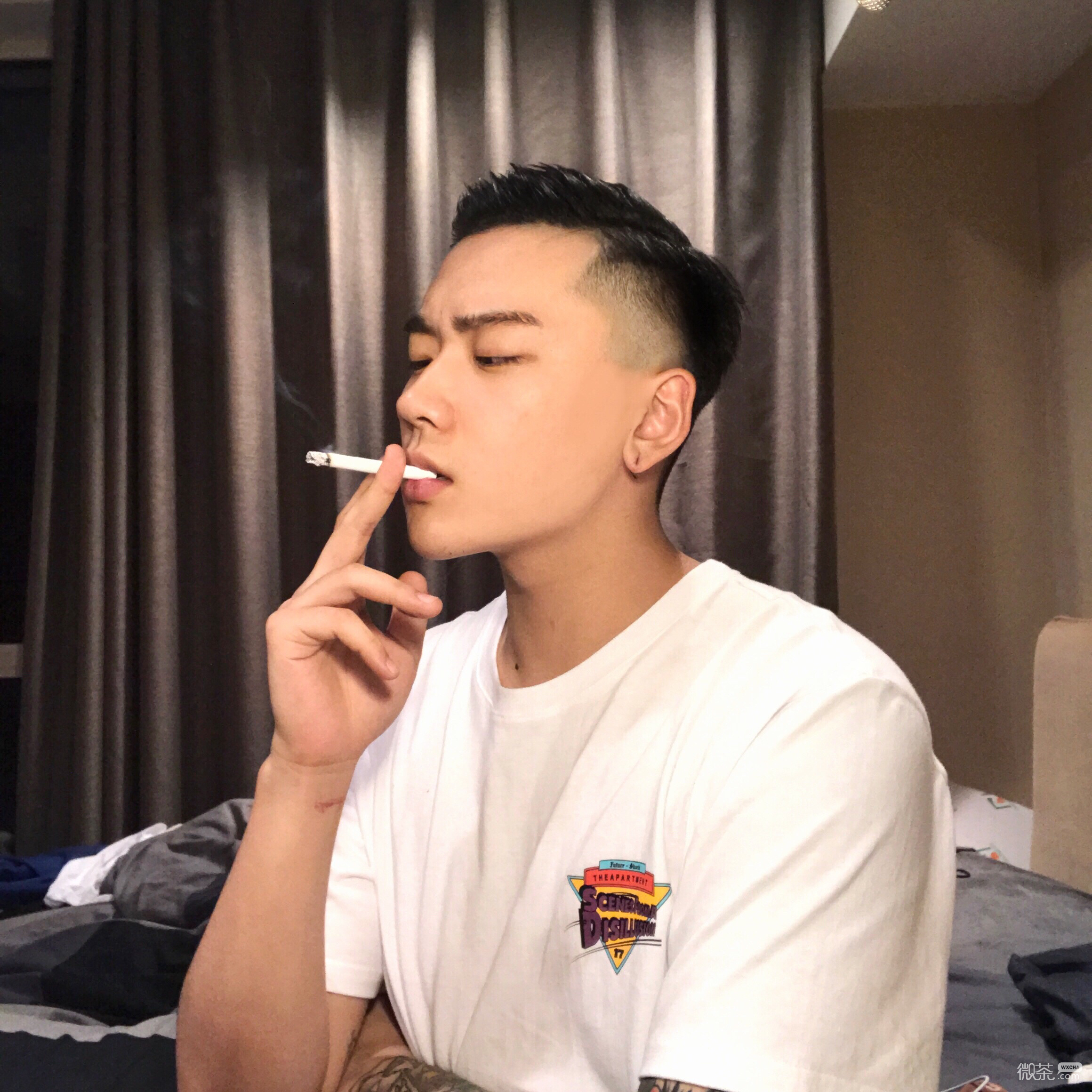 性感潮流帅气微信男头