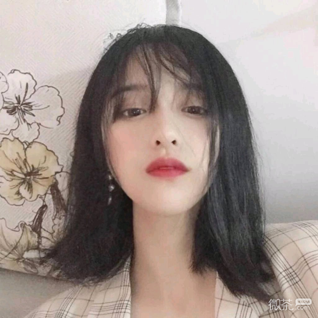 性感高颜值长发微信女头