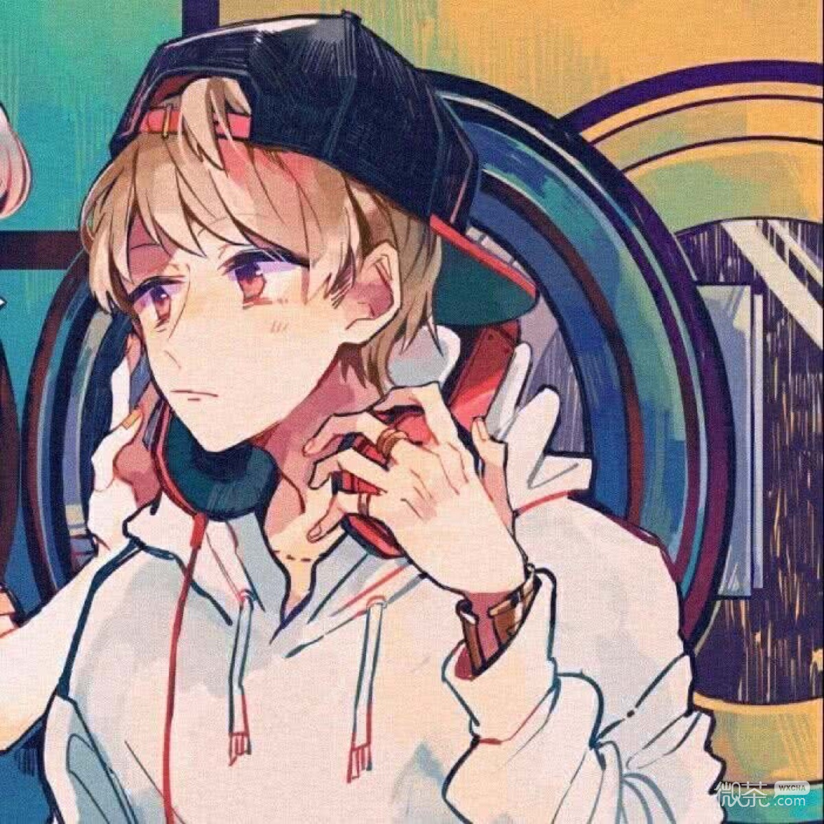 唯美甜蜜动漫微信情头