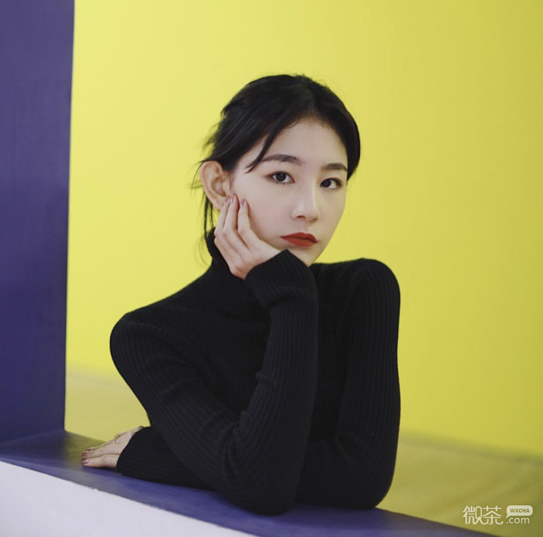 清纯漂亮时尚微信女头