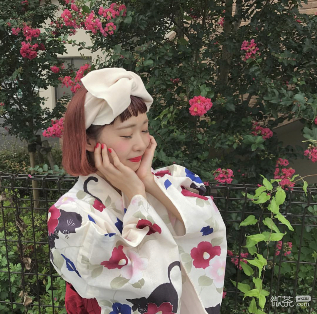 小清新时尚性感迷人微信女头