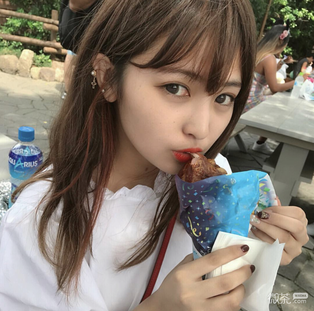 微信漂亮文艺清纯女头