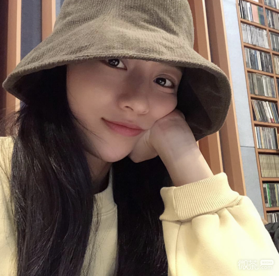 清纯漂亮时尚微信女头